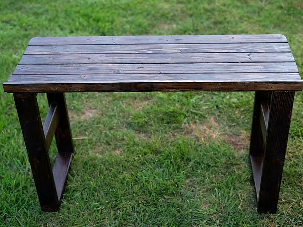 Entry bench, custom build