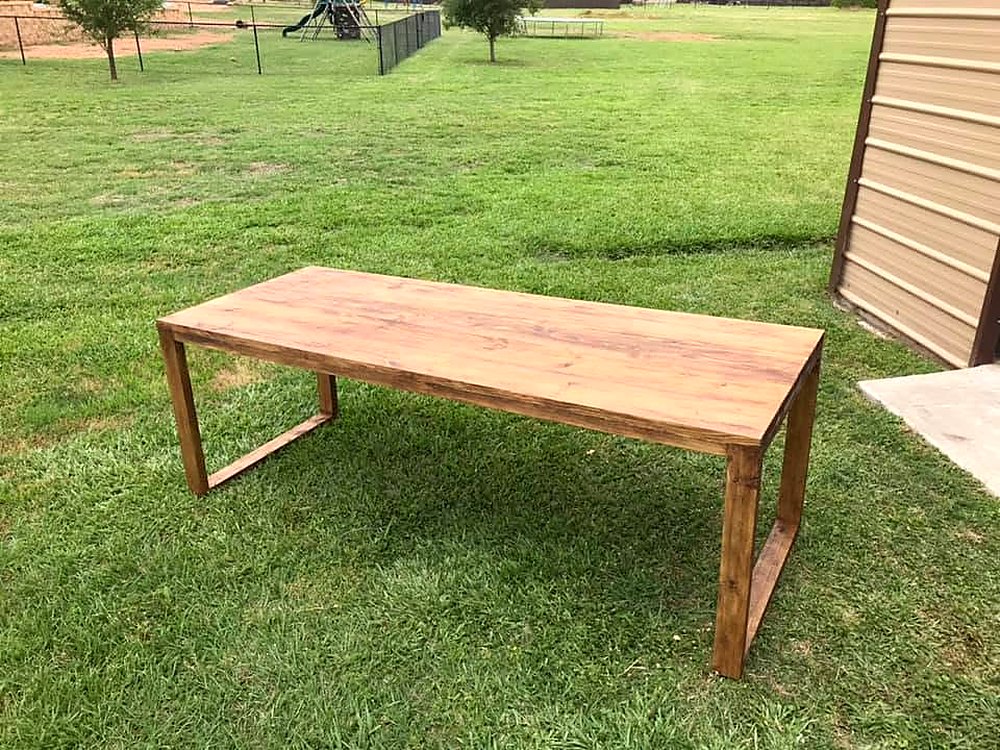 Farmhouse table, custom build